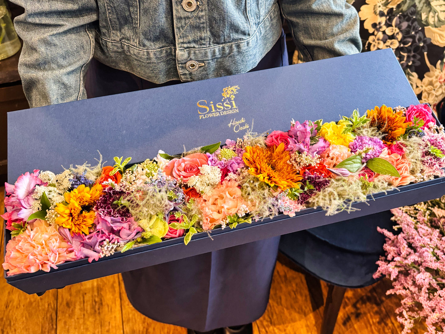 SissiオリジナルBOXフラワー