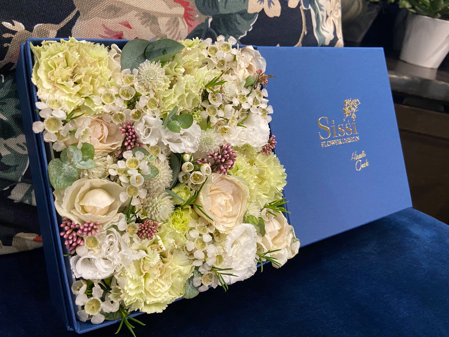 SissiオリジナルBOXフラワー・正方形M