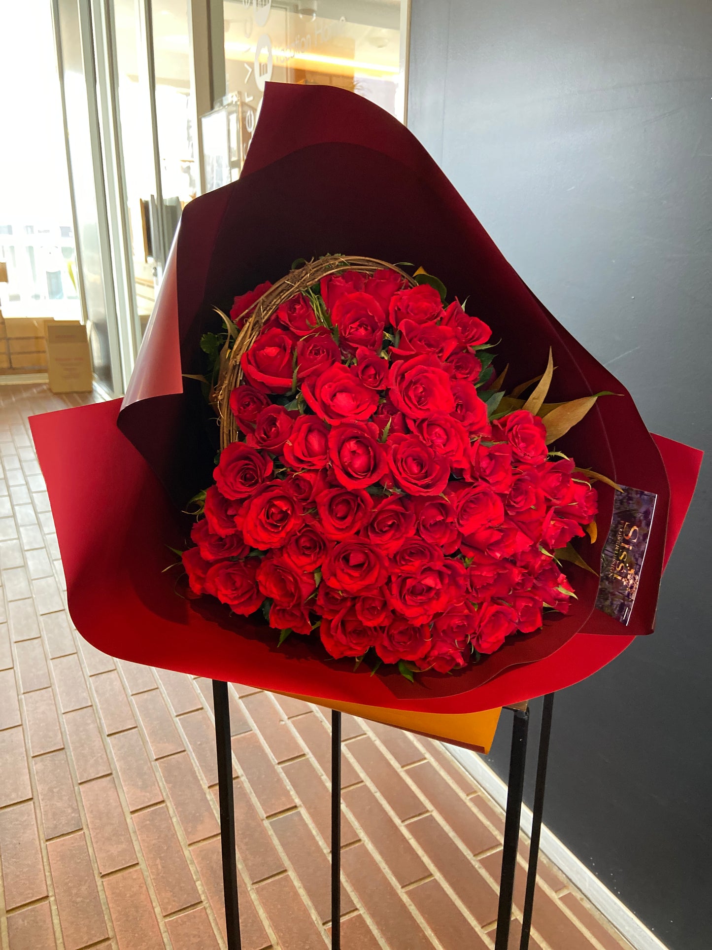 【クリスマス限定商品】ハートのバラブーケ