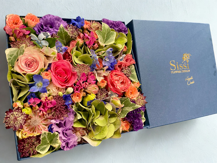 Sissi Original Square Box Flowers L