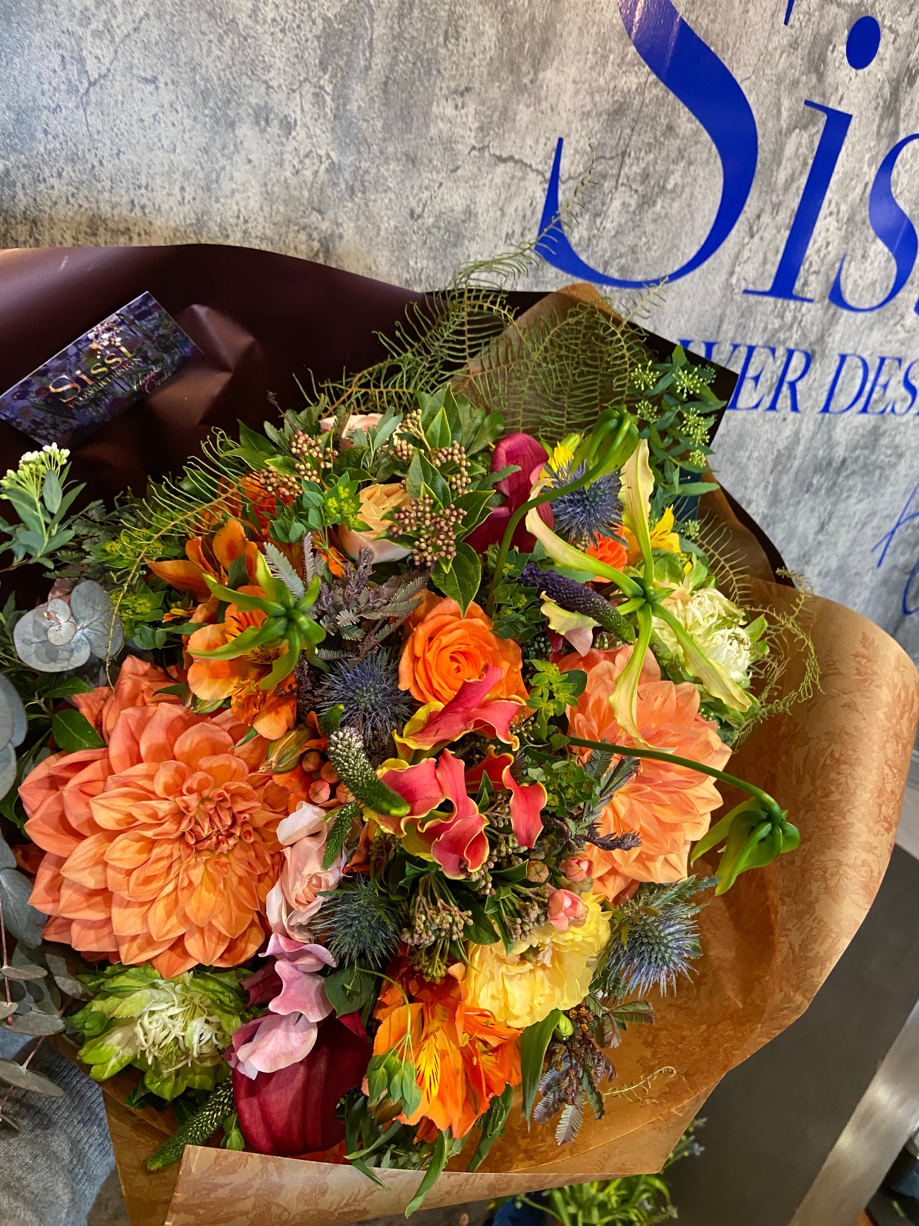 ブーケM｜記念日・夏ギフトに華やかな花束 – Sissi Flower Design JP