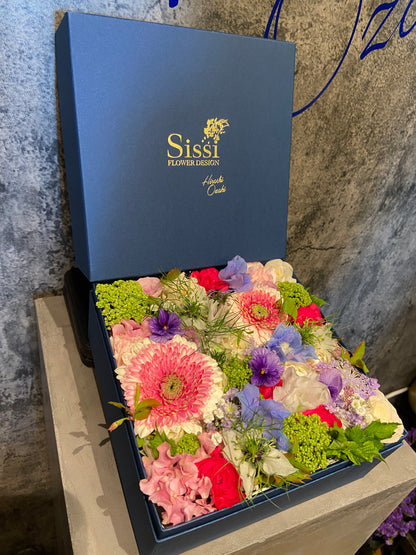Sissiオリジナルボックスフラワー・正方形L