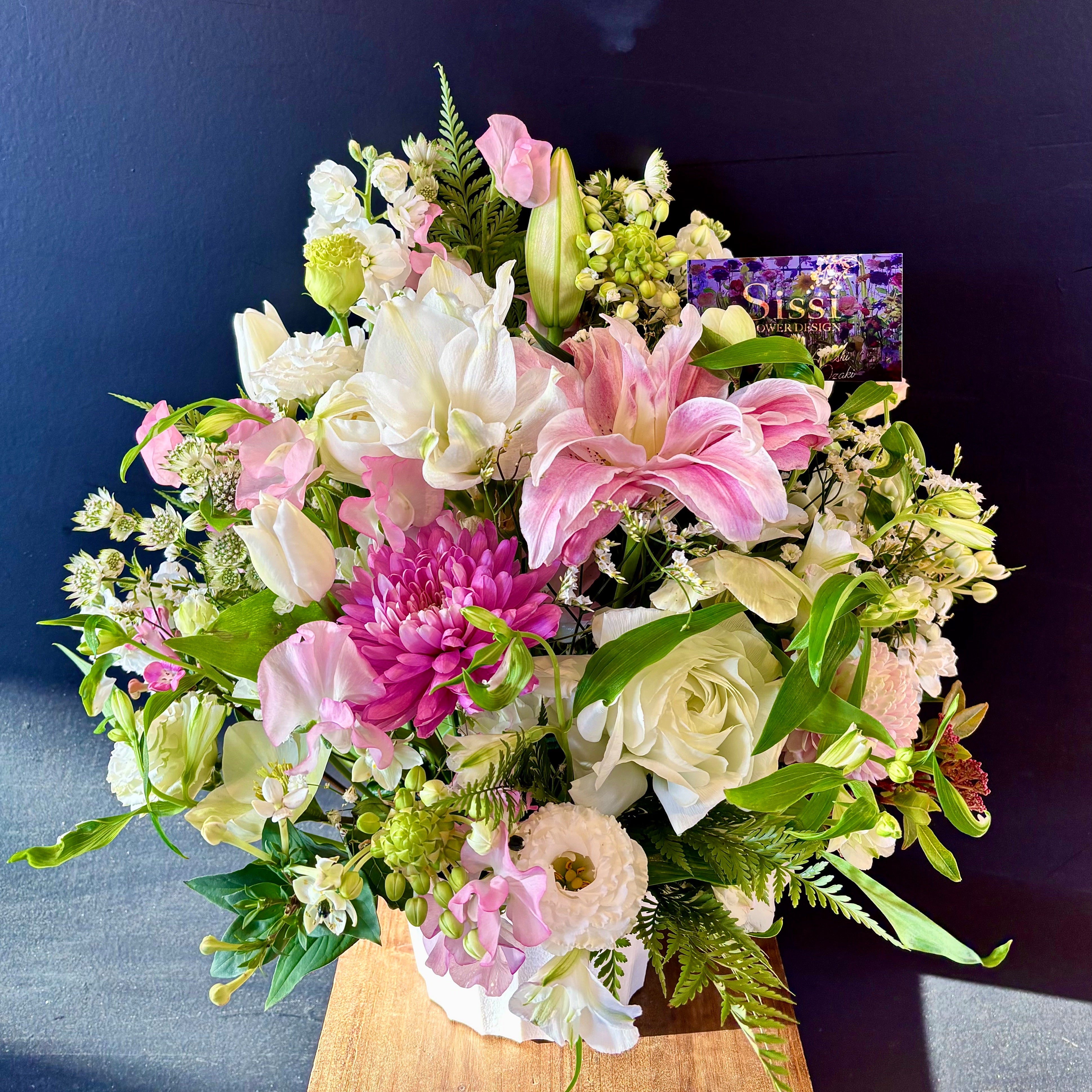 お供えアレンジメントL – Sissi Flower Design JP