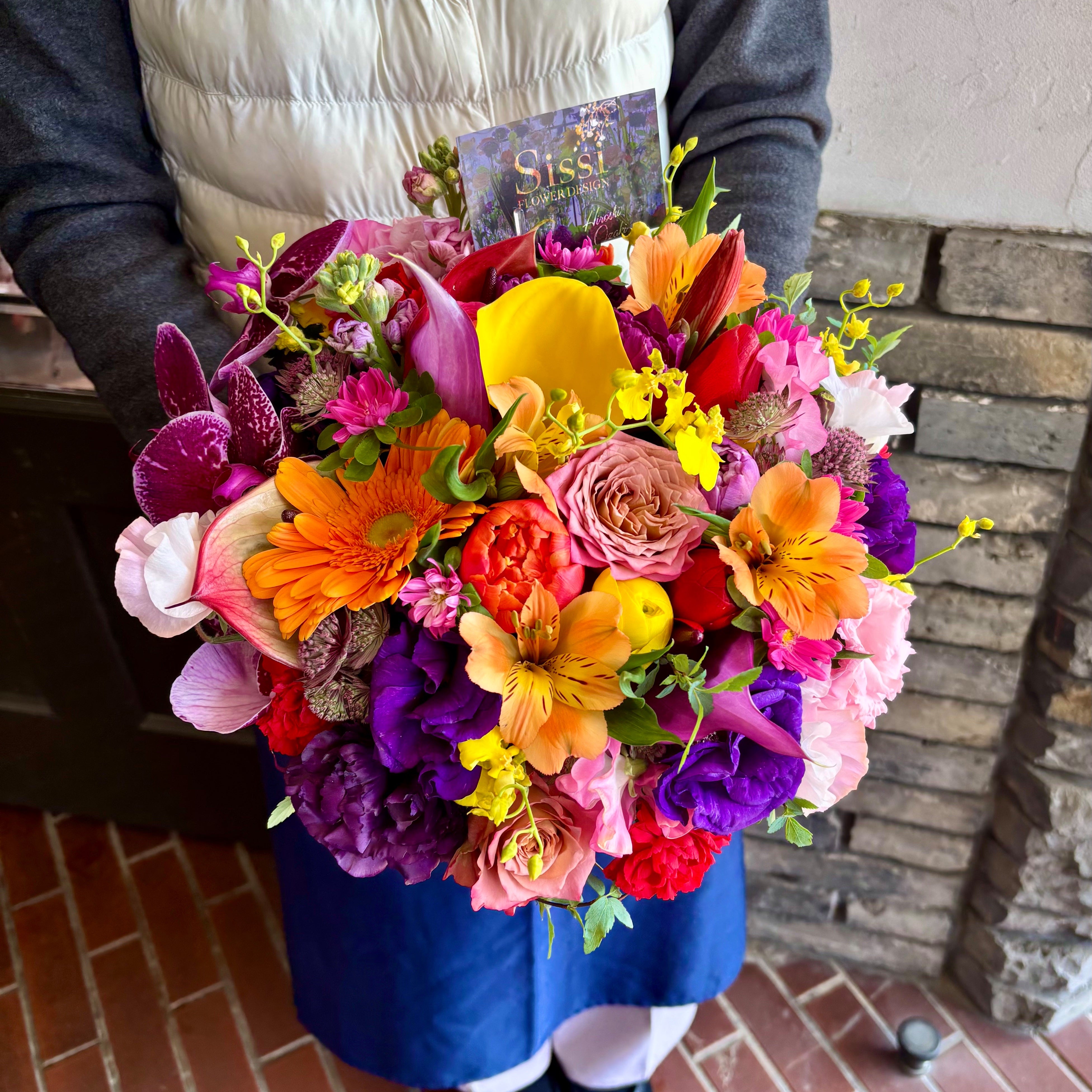 ラウンドアレンジメントM – Sissi Flower Design JP