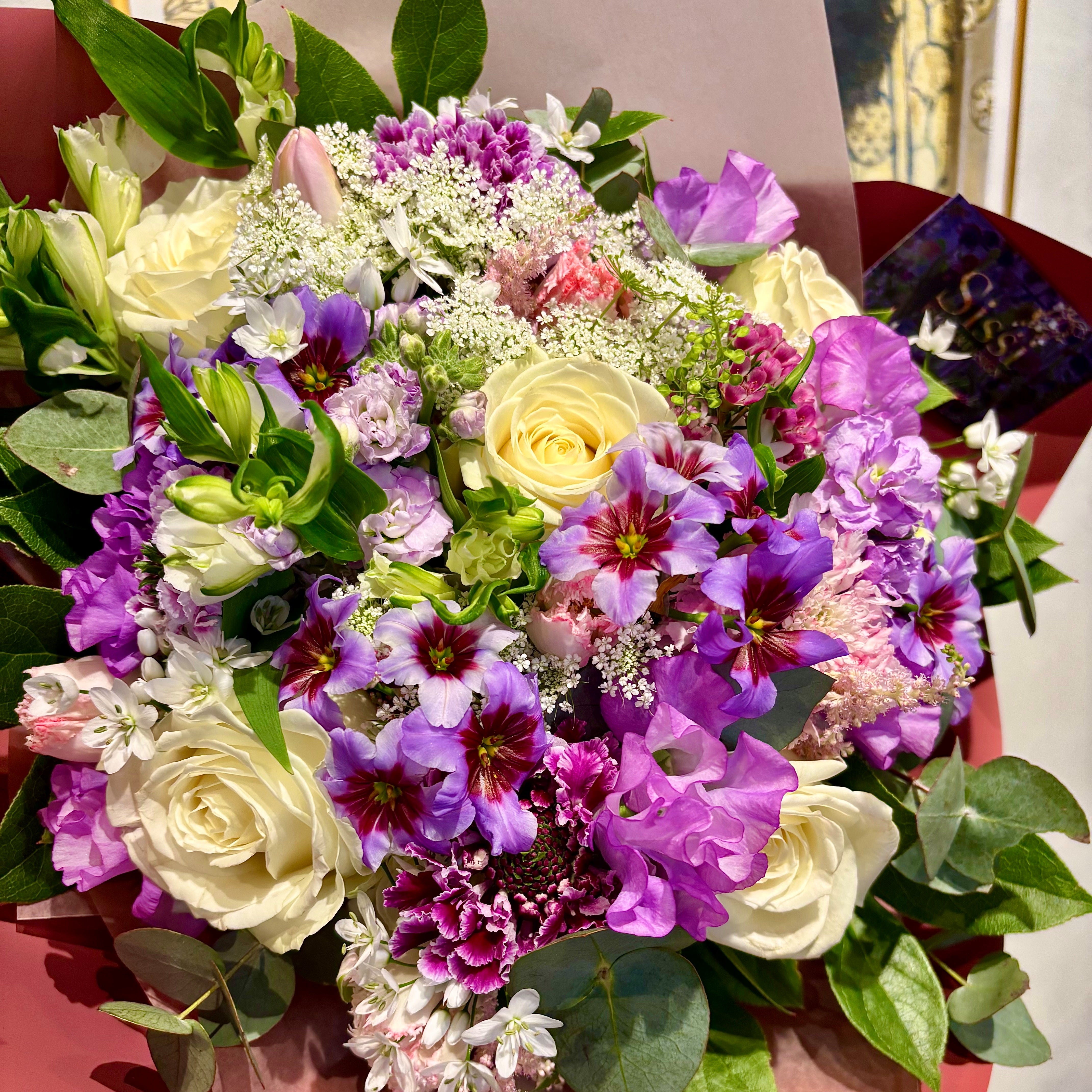 ブーケS｜夏ギフト・誕生日に贈る花束 – Sissi Flower Design JP