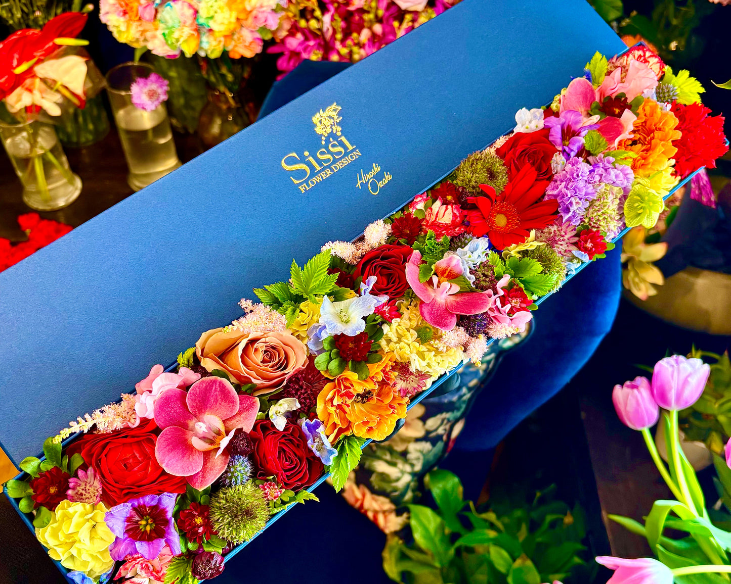 SissiオリジナルBOXフラワー
