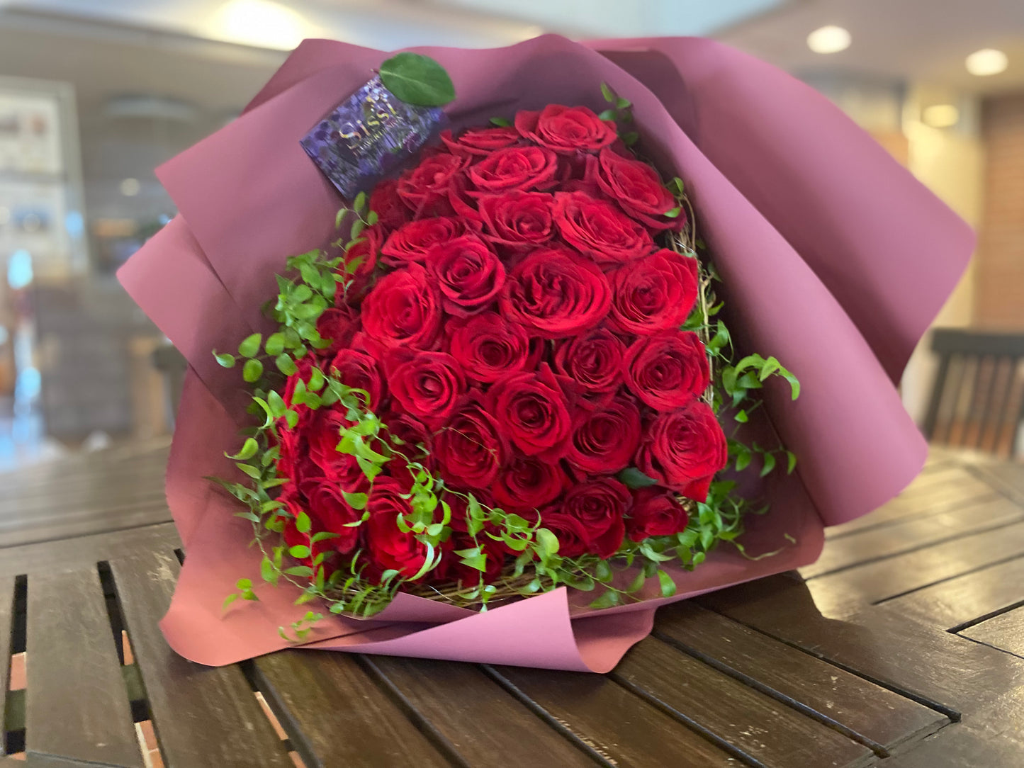 【クリスマス限定商品】ハートのバラブーケ