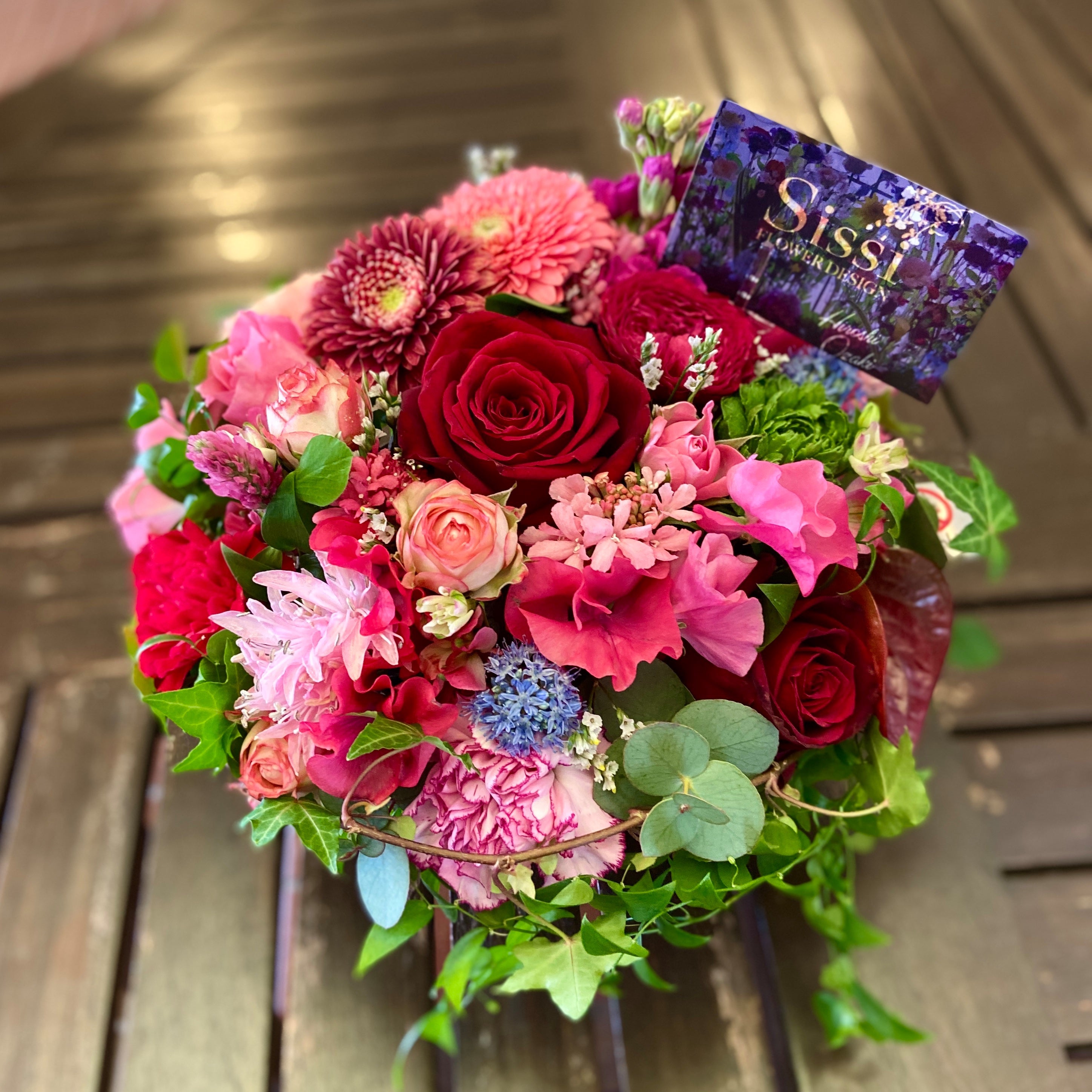 ラウンドアレンジメントSS｜小さめ花ギフト・お礼に – Sissi Flower