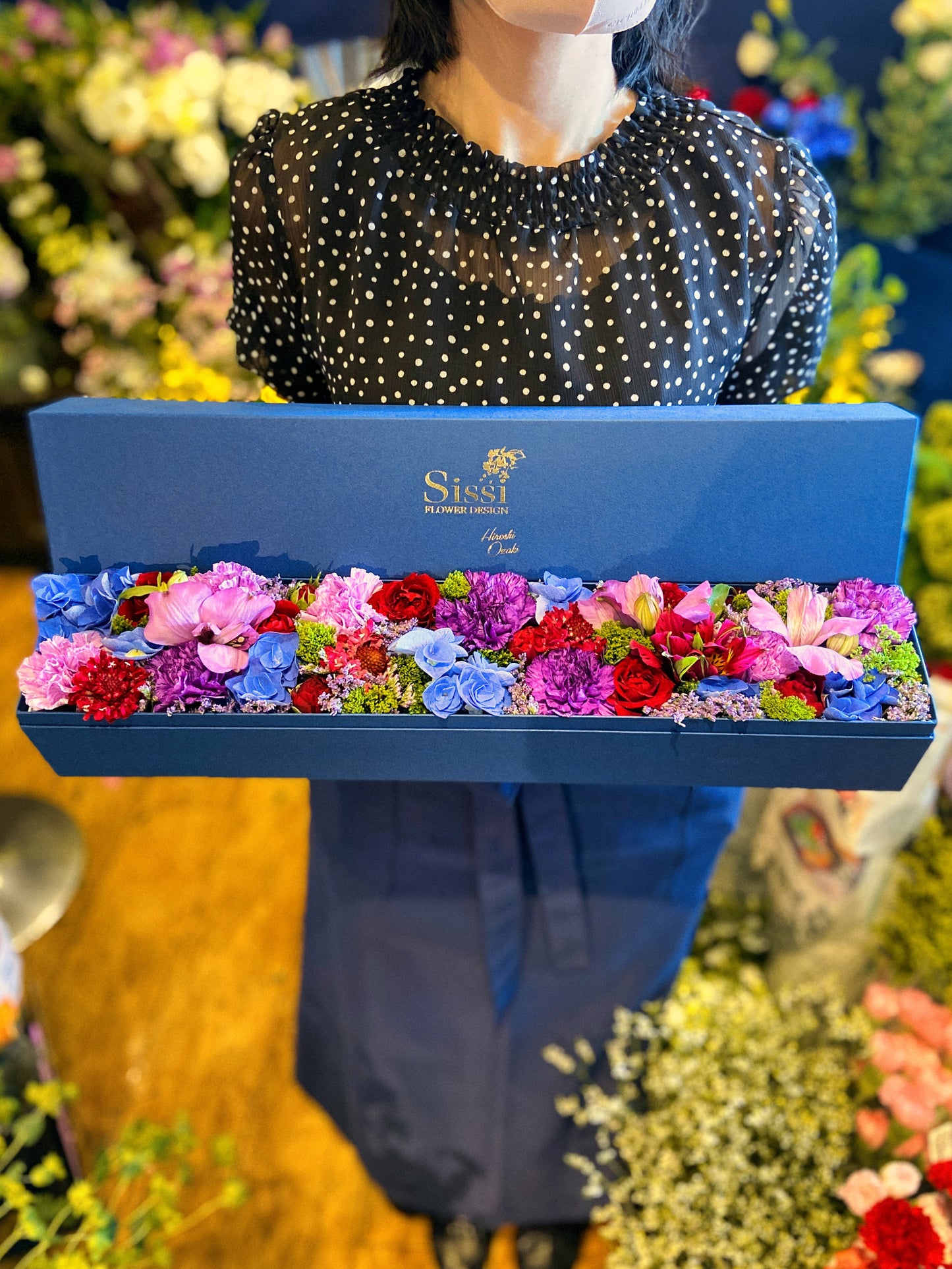 SissiオリジナルBOXフラワー