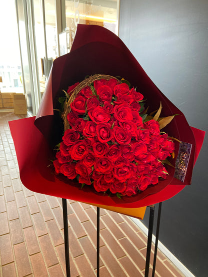 【クリスマス限定商品】ハートのバラブーケ