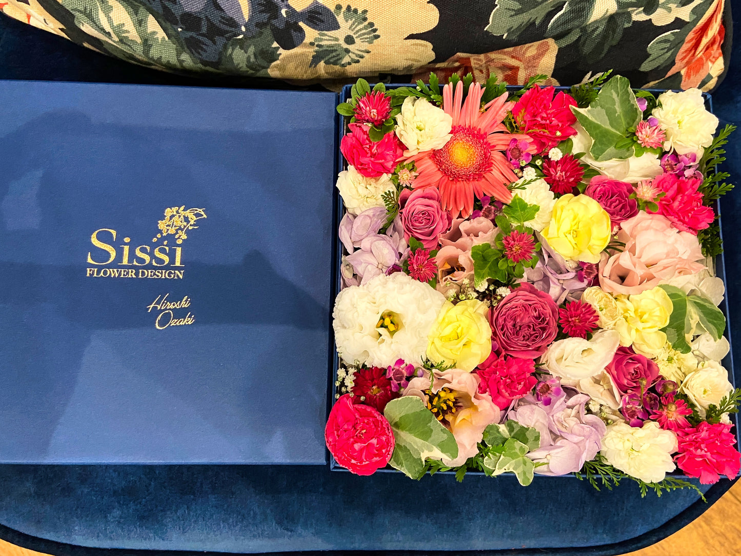 SissiオリジナルBOXフラワー・正方形L